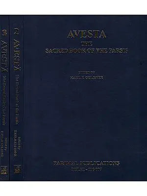 Avesta - The Sacred Book of The Parsis (Set of 3 Volumes)