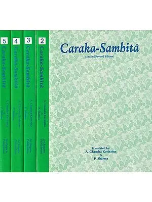 Caraka-Samhita (Set of 5 Volumes)