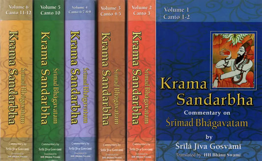Krama Sandarbha - Commentary on Srimad Bhagavatam (Set of 6 Volumes)
