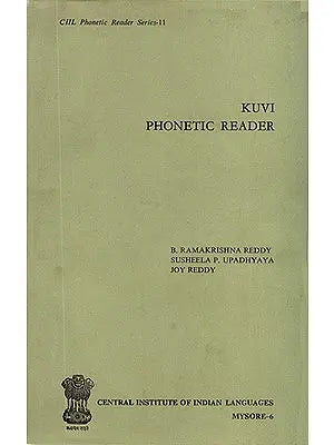 Kuvi Phonetic Reader (An Old and Rare Book)