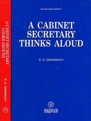 A Cabinet Secretary Thinks and Looks Around- Set of 2 Volumes (An Old and Rare Book)