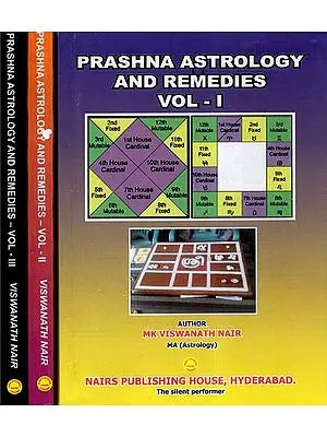 Prashna Astrology and Remedies (Set of Three Volumes)