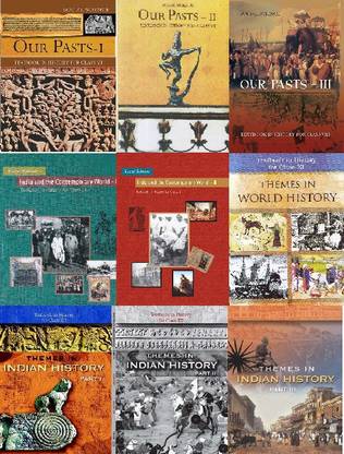 Set Of Class - 6 TO 12 History Books (ENGLISH MEDIUM) For UPSC Prelims / Main / IAS / Civil Services / IFS / IES / ISS / CISF / CDS / SCRA / IFS / NDA (9 BOOKS)