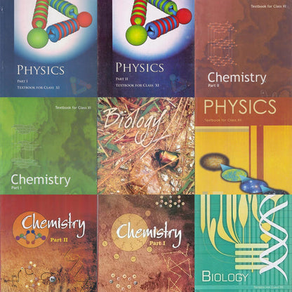 NCERT | CLASS 11 + 12 | PCB | COMBO OF 10 BOOKS SET | ENGLISH MEDIUM |