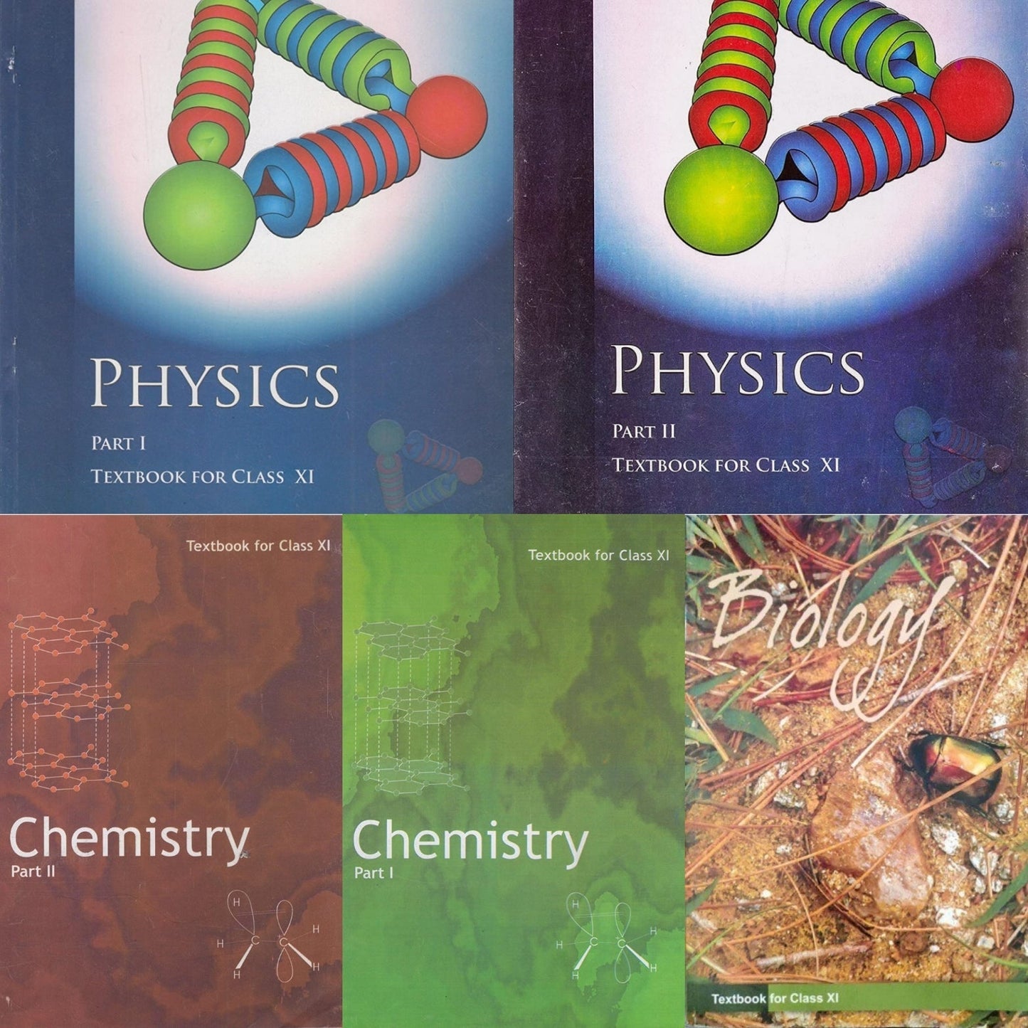 NCERT | CLASS 11 + 12 | PCB | COMBO OF 10 BOOKS SET | ENGLISH MEDIUM |