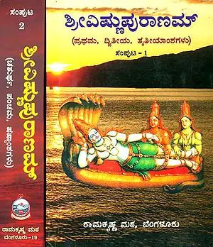 ಶ್ರೀವಿಷ್ಣುಪುರಾಣ: Shri Vishnu Purana in Kannada (Set of 2 Volumes)