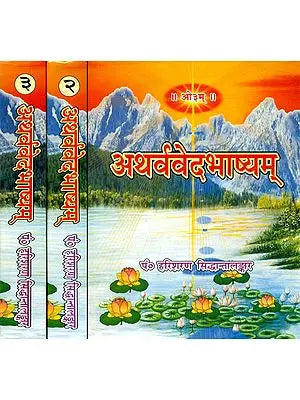 अथर्ववेदभाष्यम्: Atharva Veda Bhashya (Set of 3 Volumes)