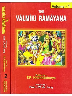 The Valmiki Ramayana (Set of 2 Volumes)
