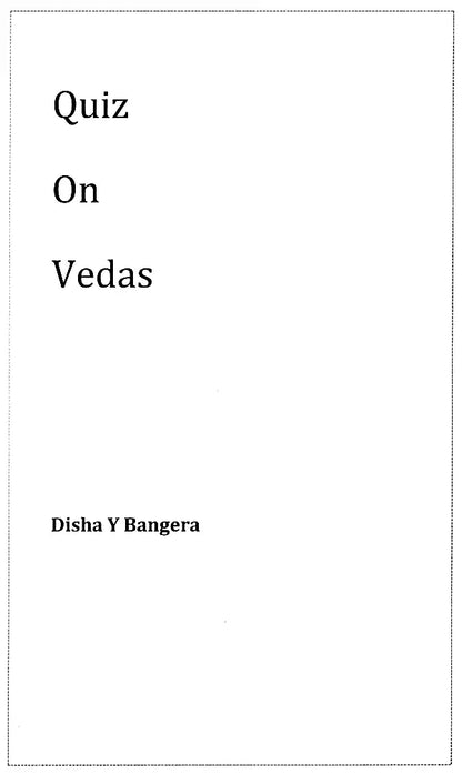 Quiz on Vedas