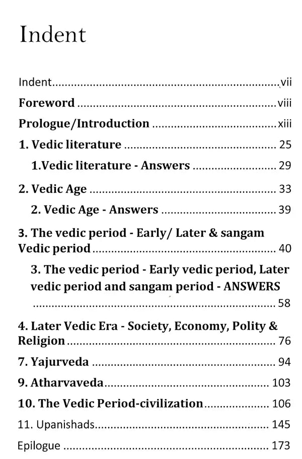 Quiz on Vedas