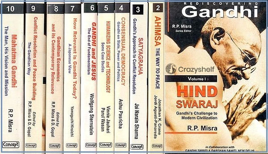 Rediscovering Gandhi (Set of 10 Volumes)