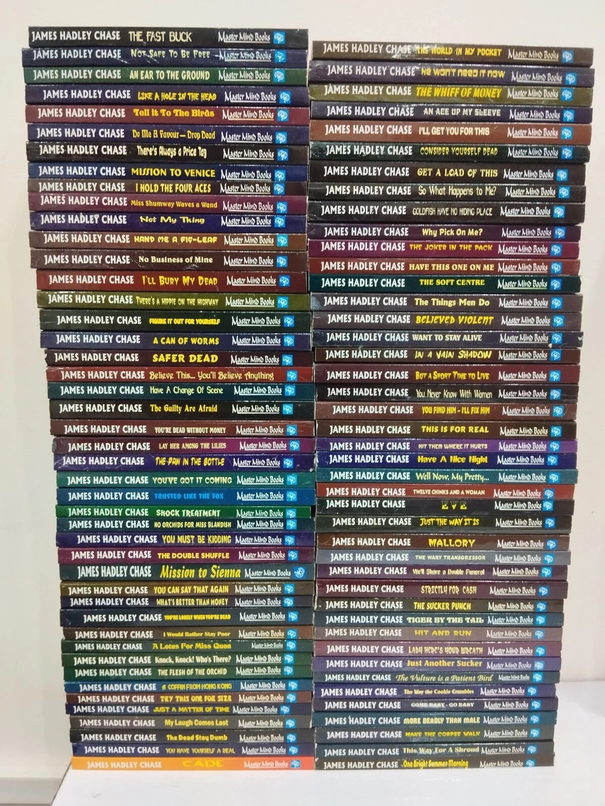 James Hadley Chase – Complete Collection of 86 Books Set