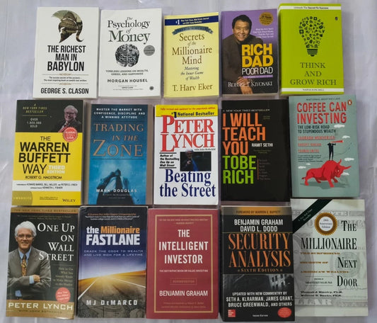 Top 15 Investment & Trading Books Bundle Stock Market Finance Wealth Guide