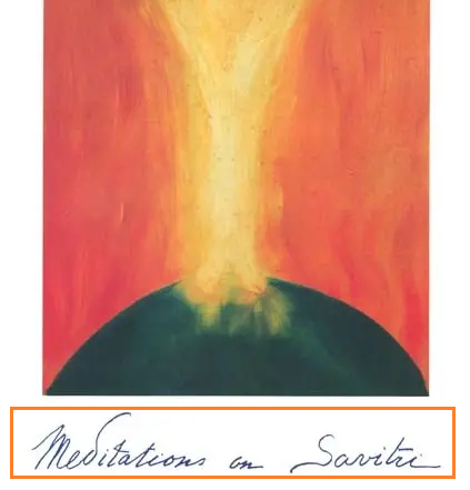 Meditation on Savitri (Book One - The Book of Beginnings)