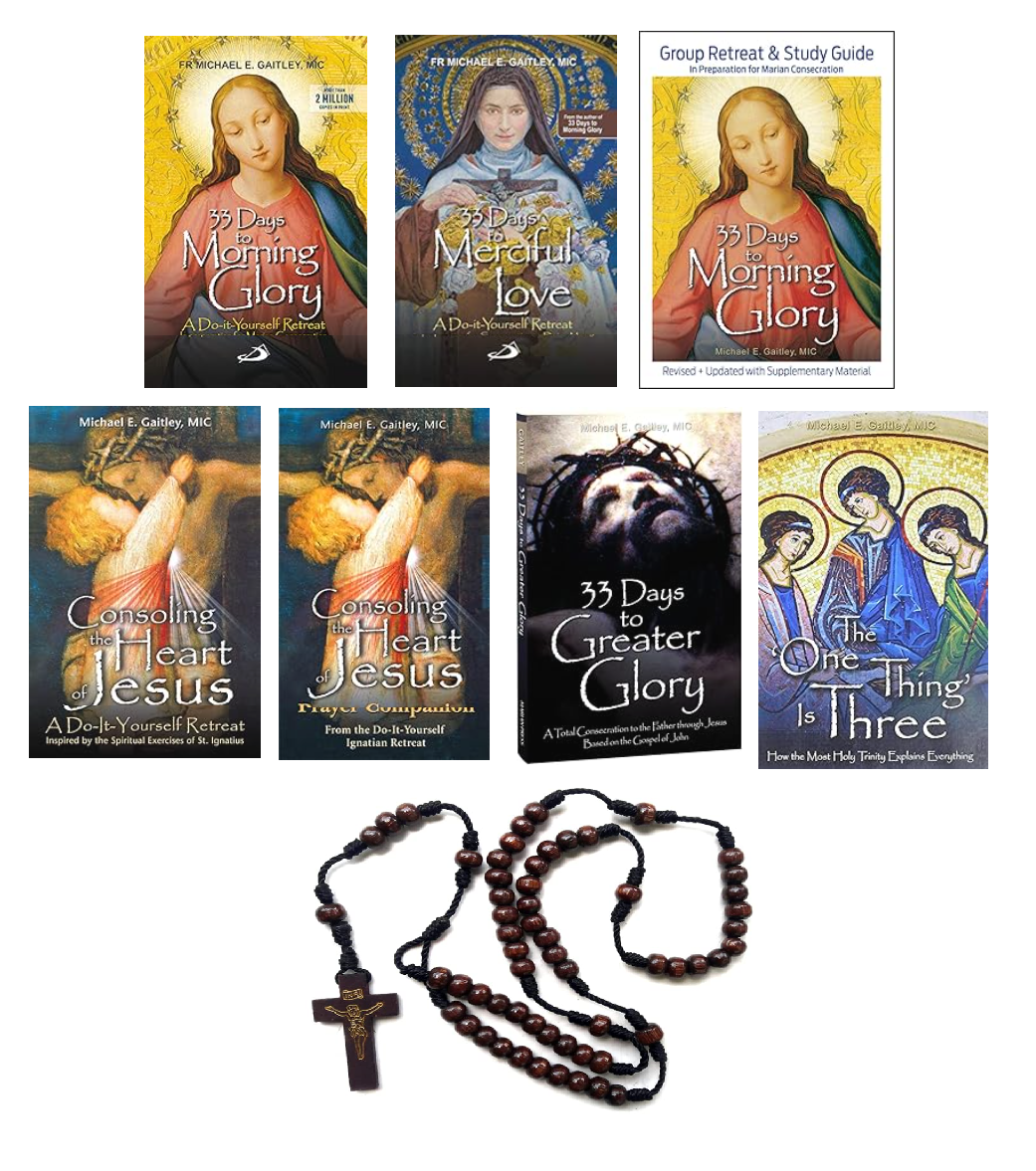33 Days to Morning Glory 7-Book Set by Michael E. Gaitley - Catholic Retreats