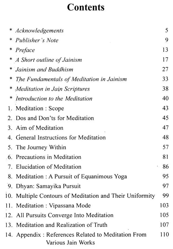 Work Book of Meditation (Jain Meditation : Vipassana Meditation)