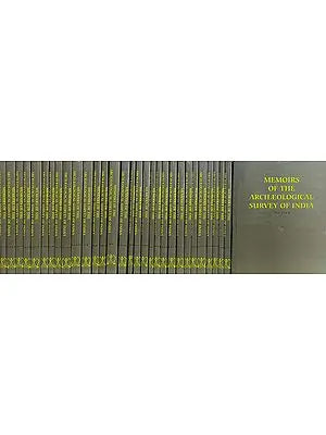 Memoirs of the Archaeological Survey of India (Set of 31 Books)