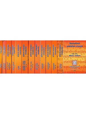 विवरणात्मिका हस्तलिखित - ग्रन्थसूची- Descriptive Catalogue of Manuscripts in Set of 13 Books (An Old and Rare Book)