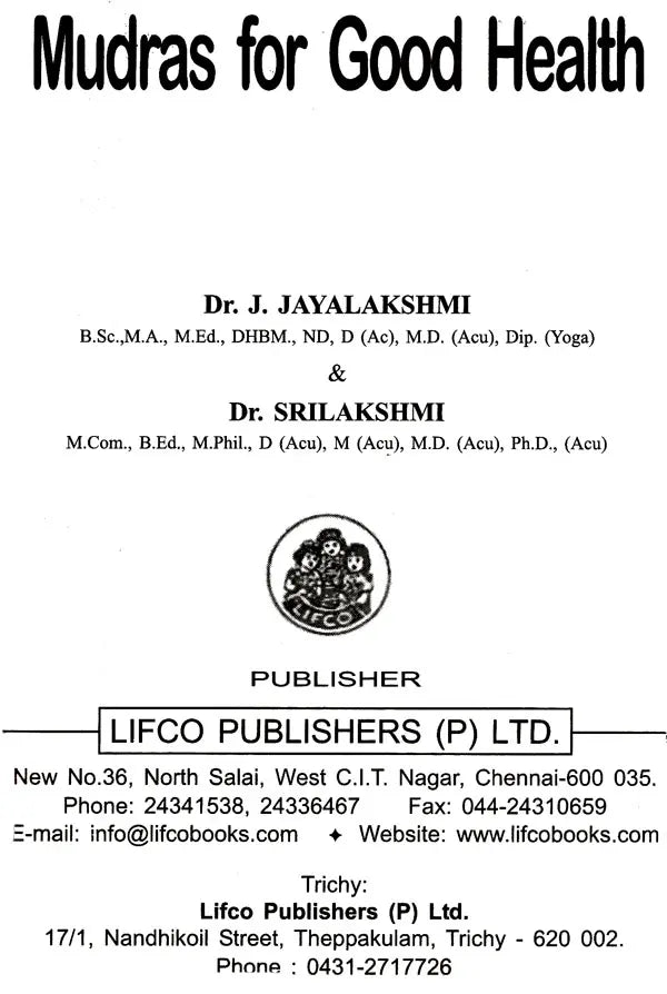 Mudras for Good Health