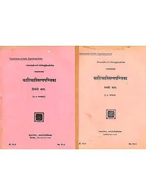 न्यासापराख्या काशिकाविवरण पञ्जिका- Nyasa Kasika  Vivarana Panjika: A Commentary on Kasika (An Old and Rare Book in Set of 2 Volumes)