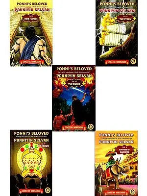 Ponniyin Selvan: Ponni's Beloved (An English Translation of Kalki Krishnamurthy's) (Set of 5 Volumes)