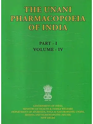 The Unani Pharmacopoeia of India (Part-1, Volume-4)