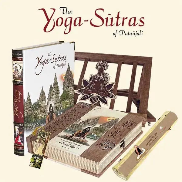 The Yoga-Sutras of Patanjali: with the Essance of Vyasa's Commentary (With Wooden Box and Stand)