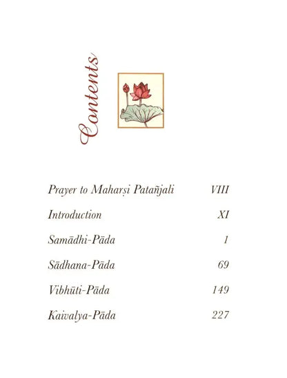 The Yoga-Sutras of Patanjali: with the Essance of Vyasa's Commentary (With Wooden Box and Stand)