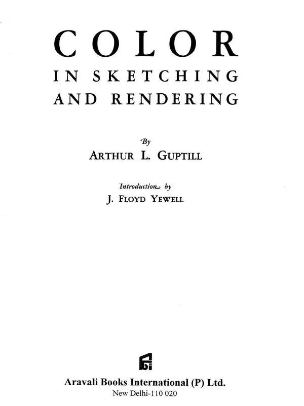 Color in Sketching and Rendering