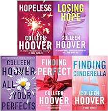 Hopeless Series By Colleen Hoover 5 Books Collection Set (Losing Hope, Finding Cinderella, Hopeless, Finding Perfect & All Your Perfect)