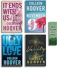 Colleen Hoover Book Bundle (It Ends With Us, November 9, Ugly Love, Verity)