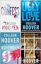 Colleen Hoover Collection 4 Books Set (It Ends With Us, Ugly Love, November 9, Verity)