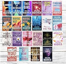 Colleen Hoover 22 Books Collection Set- Slammed,Confess,Point of Retreat ,Losing Hope,Hopeless,Finding Cinderella,Maybe Not,Maybe Now,Maybe Someday,Ugly Love,Without Merit and more Books