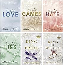 Ana Huang 6 Books Collection Set (Twisted Love, Twisted Games, Twisted Hate, Twisted Lies, King of Pride & King of Wrath)