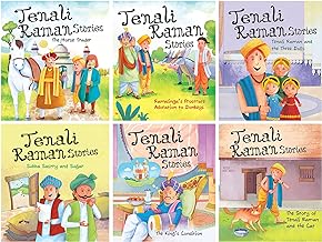 TENALI RAMAN STORIES (SET OF 6 BOOKS) [Paperback] OM BOOKS EDITORIAL TEAM