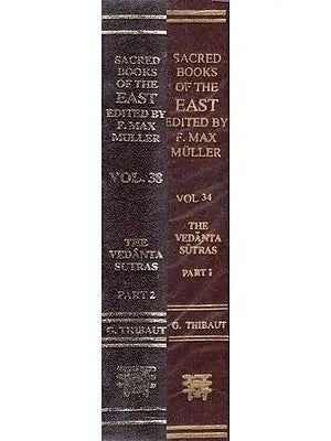 The Vedanta-Sutras - With the Commentary of Sankaracarya (Set of 2 Parts)