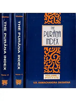 THE PURANA INDEX (3 Volumes)