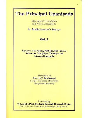 The Principal Upanisads (Volume I)