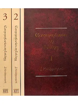 Commentaries On Living (Set of 3 Volumes)