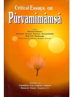 Critical Essays on Purvamimamsa