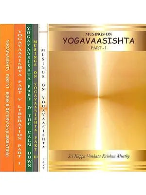 Musings on Yogavaasishta (Set of 6 Volumes) (An Old and Rare Book)