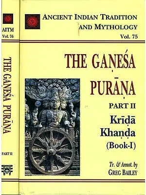 The Ganesa Purana - Krida Khanda (Set of 2 Books)