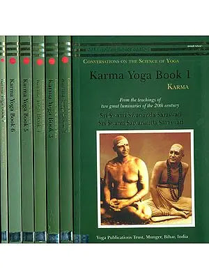 Karma Yoga Book: Conversations of The Science of Yoga (Set of 7 Books)