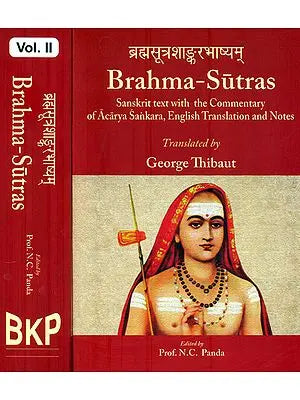 Brahma - Sutras in Two Volumes (Sanskrit Text with The Commentary of Acarya Sankara, English Translation and Notes)