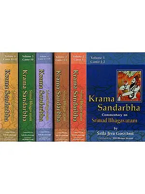 Krama Sandarbha - Commentary on Srimad Bhagavatam (Set of 6 Volumes)