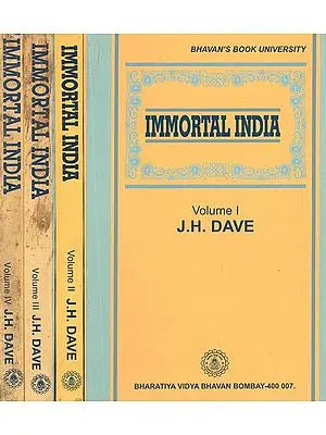 Immortal India- Set of 4 Volumes (An Old and Rare Book)