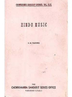 Hindu Music (An Old and Rare Book)