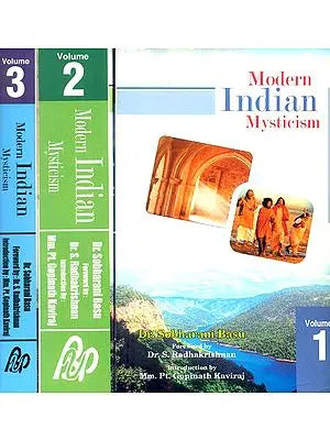 Modern Indian Mysticism- Essentials of Indian Mysticism (Set of 3 Volumes)